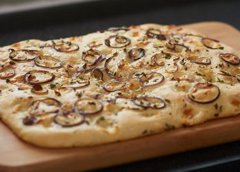 Foccacia med mozzarella