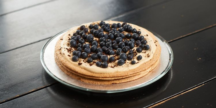 Fragilite med blåbær