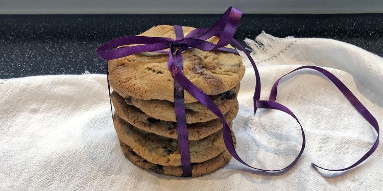 triple chocolate cookies