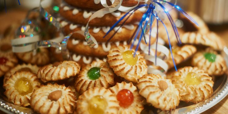 kransekage petit four - bentebager.dk