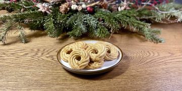 Vaniljekranse til sprøjtepose