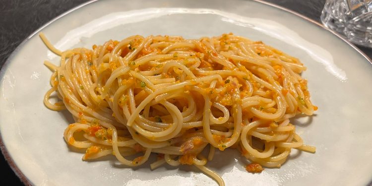 Grøntsagssauce til pasta med cremet sauce af ovnbagte grøntsager